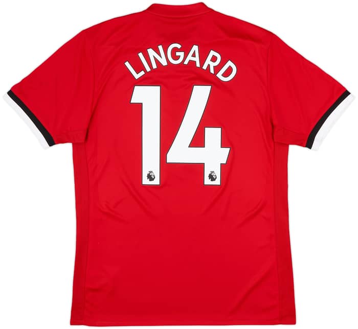 2017-18 Manchester United Home Shirt Lingard #14 - 10/10 - (M)