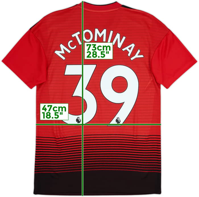 2018-19 Manchester United Home Shirt McTominay #39 (S)