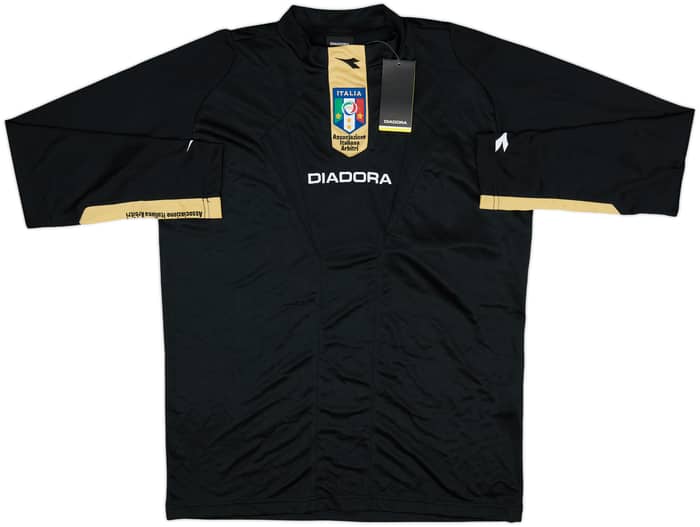 2009-10 Italy Diadora Referee L/S Shirt (M)