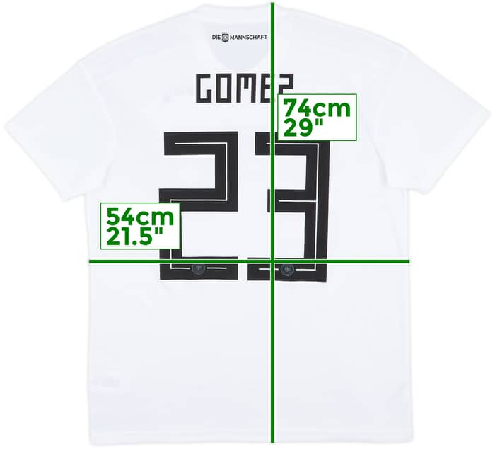 2018-19 Germany Home Shirt Gomez #23 - 9/10 - (L)