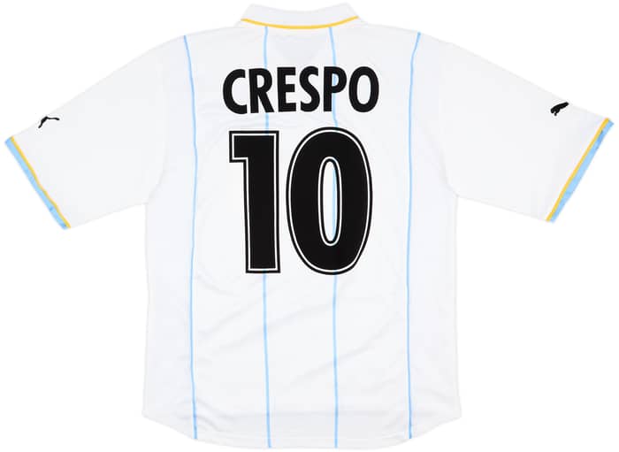2001-02 Lazio European Home Shirt Crespo #10 - 5/10 - (M)