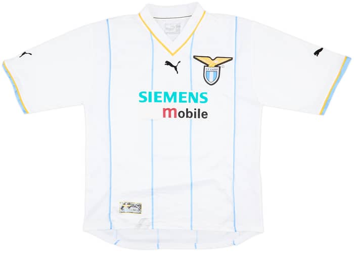 2001-02 Lazio European Home Shirt Crespo #10 - 5/10 - (M)