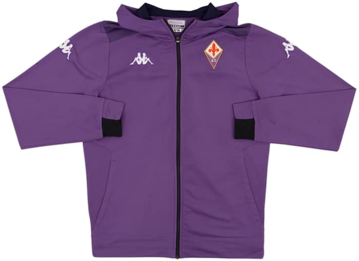 2020-21 Fiorentina Kappa Hooded Track Jacket - 7/10 - (L)