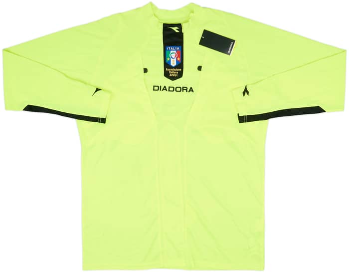 2007-09 Italy Diadora Referee L/S Shirt (L)