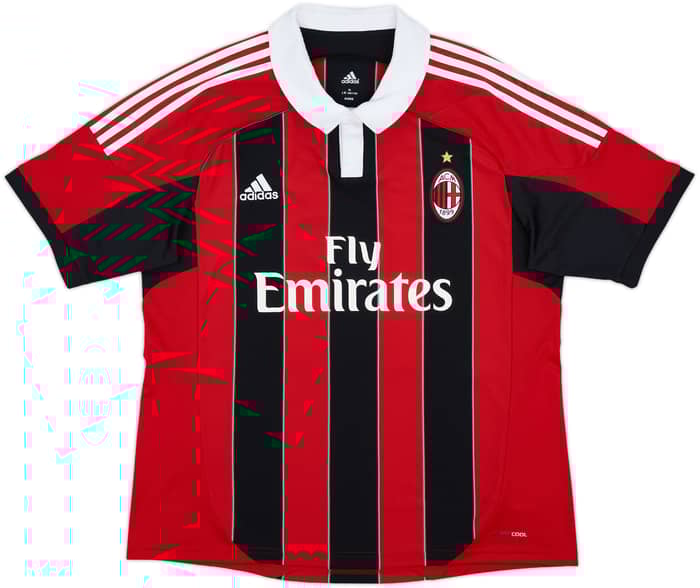 2012-13 AC Milan Home Shirt Prince #10 - 7/10 - (XL)