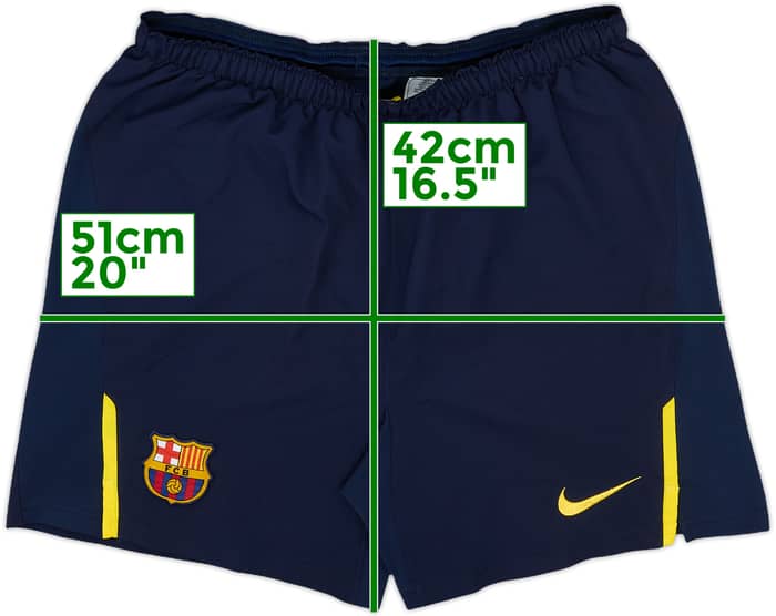 2008-09 Barcelona Away Shorts - 9/10 - (S)