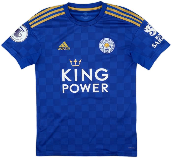 2019-20 Leicester Home Shirt Vardy #9 - 6/10 - (XS)