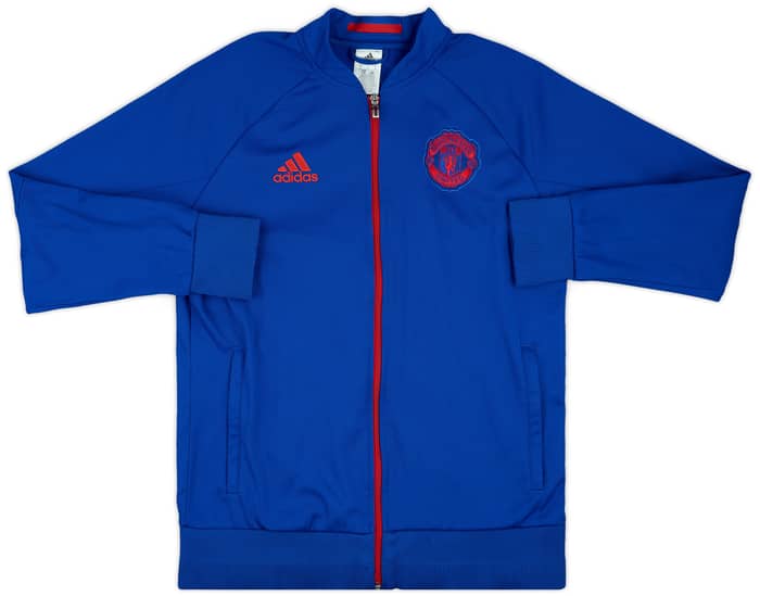 2016-17 Manchester United adidas Track Jacket - 8/10 - (L)