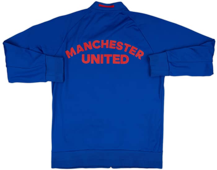 2016-17 Manchester United adidas Track Jacket - 8/10 - (L)