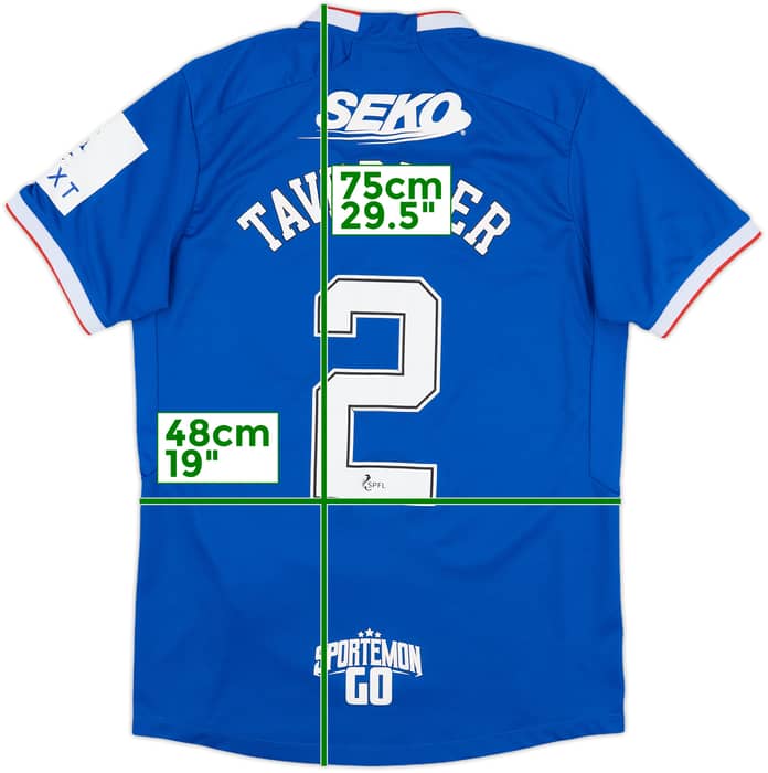 2022-23 Rangers Home Shirt Tavernier #2 - 6/10 - (M)