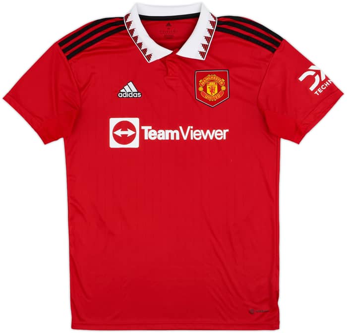 2022-23 Manchester United Home Shirt Casemiro #18 - 8/10 - (M)