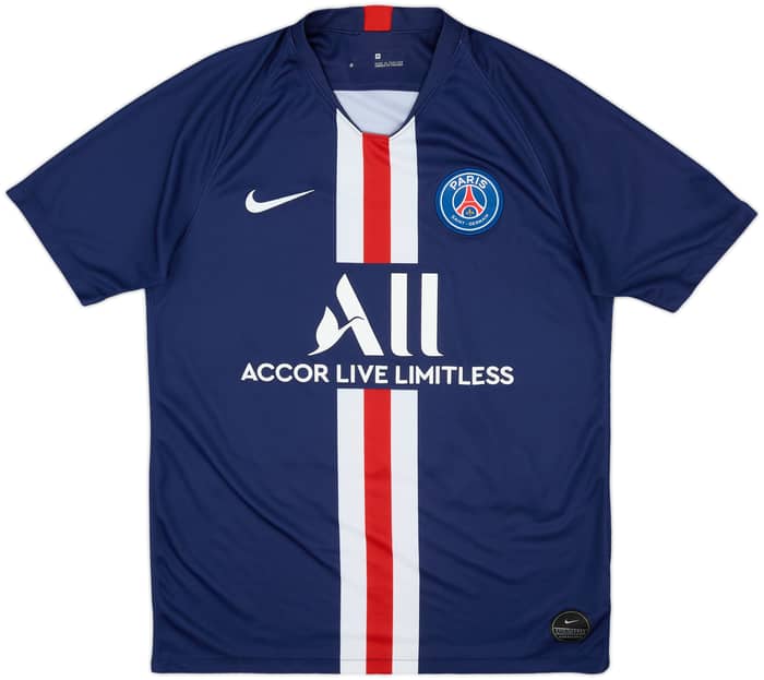 2019-20 Paris Saint-Germain Home Shirt Mbappe #7 - 9/10 - (M)