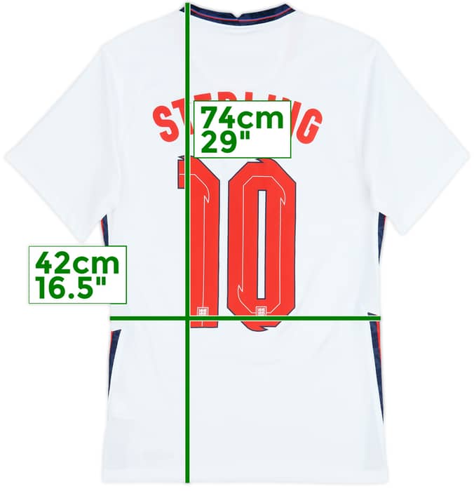 2020-22 England Home Shirt Sterling #10 - 6/10 - (XS)