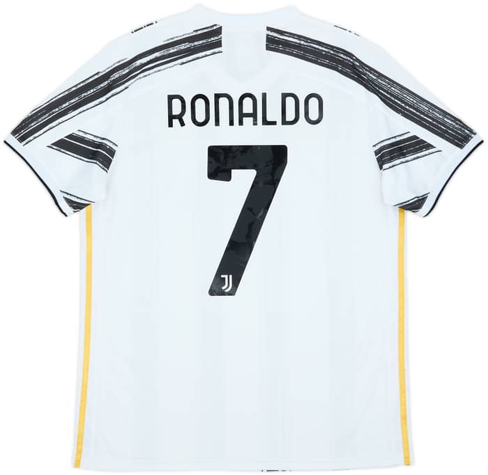 2020-21 Juventus Home Shirt Ronaldo #7 - 10/10 - (L)