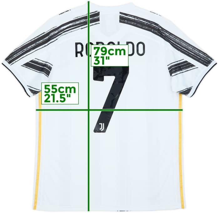 2020-21 Juventus Home Shirt Ronaldo #7 - 10/10 - (L)