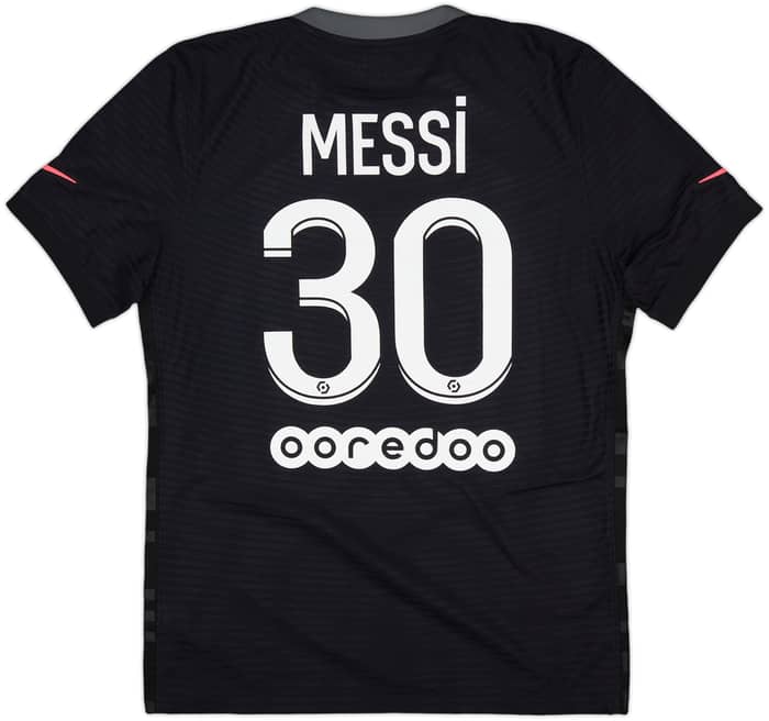 2021-22 Paris Saint-Germain Authentic Third Shirt Messi #30 - 8/10 - (M)