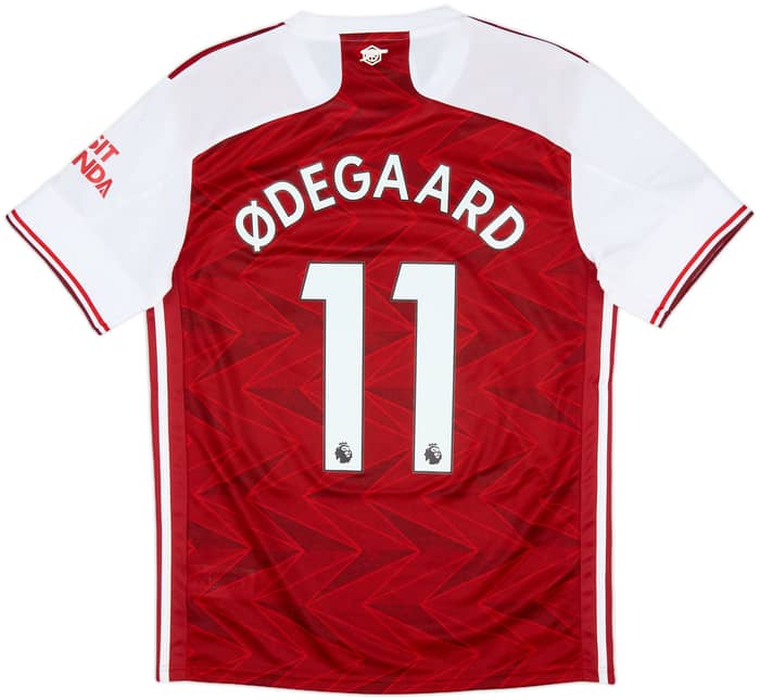 2020-21 Arsenal Home Shirt Odegaard #11 - 10/10 - (M)