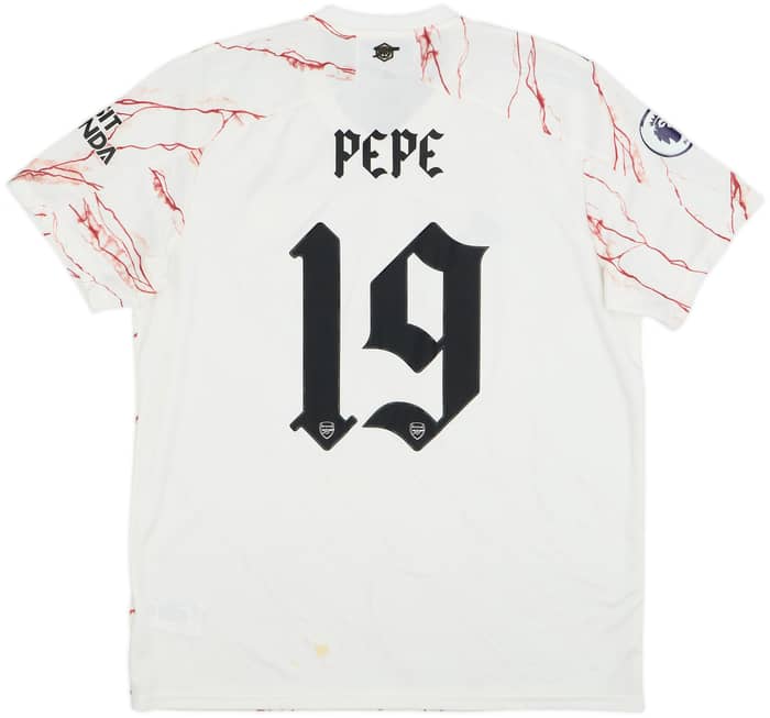 2020-21 Arsenal Away Shirt Pepe #19 - 6/10 - (XL)