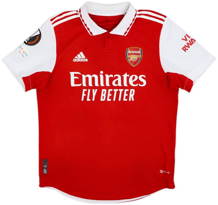 2022-23 Arsenal Authentic Home Shirt G. Jesus #9 - 6/10 - (M)