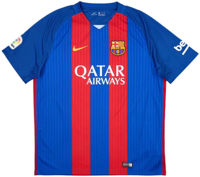 2016-17 Barcelona Home Shirt Neymar Jr #11 - 10/10 - (XL)