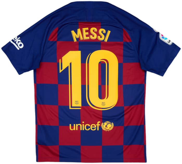 2019-20 Barcelona Home Shirt Messi #10 - 10/10 - (M)