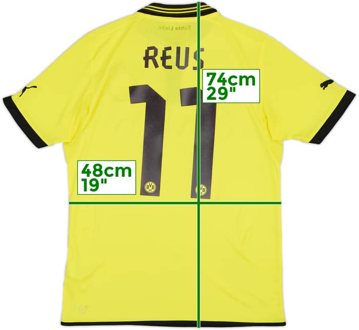 2012-13 Borussia Dortmund Home Shirt Reus #11 - 8/10 - (XL.Boys)