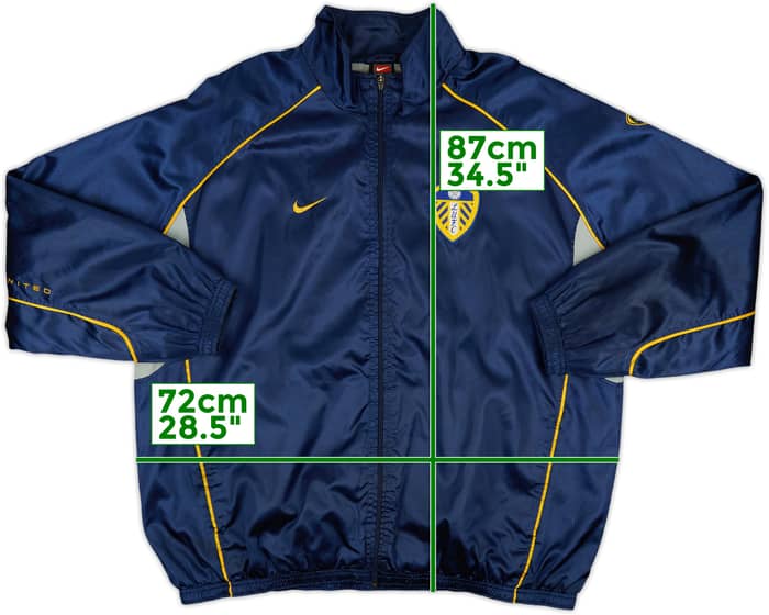 2000-01 Leeds Nike Track Jacket - 7/10 - (XXL)