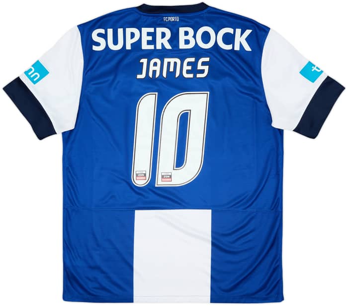 2012-13 Porto Home Shirt James #10 - 8/10 - (L)