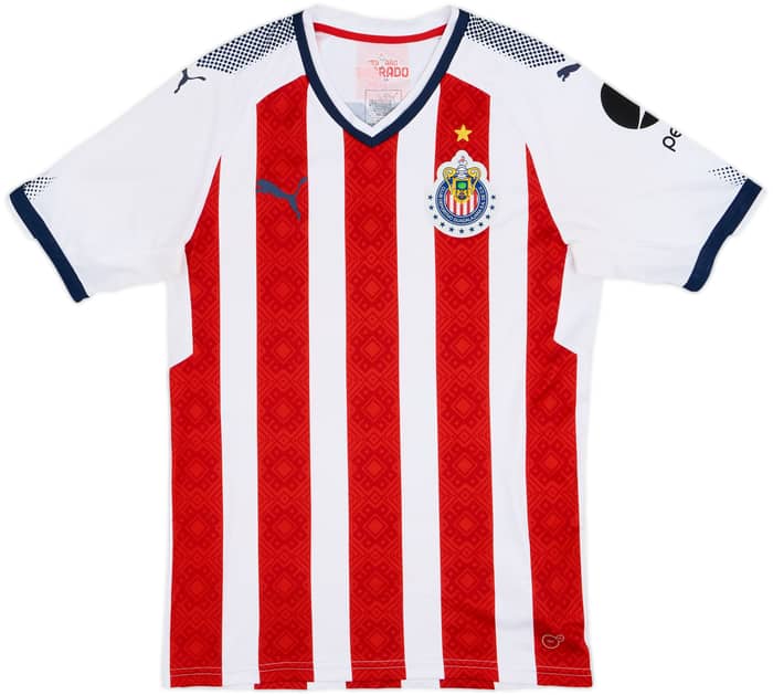 2017-18 Chivas Guadalajara Home Shirt - 8/10 - (S)