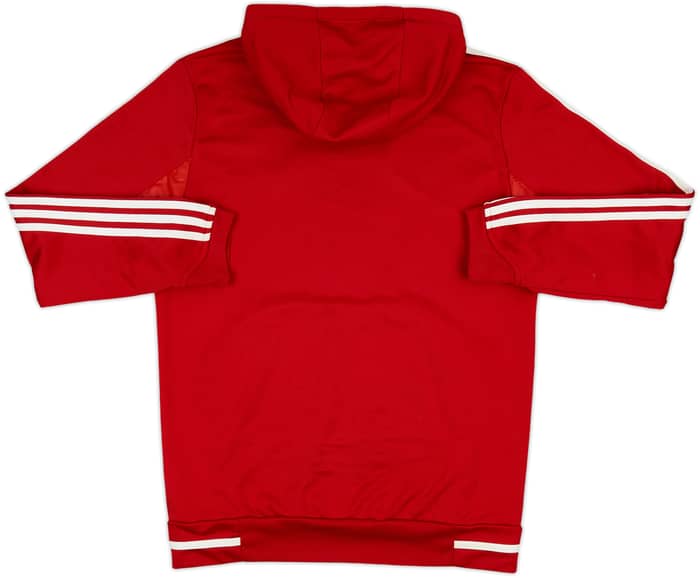 2012-13 Swansea adidas Hooded Sweat Top - 9/10 - (L)