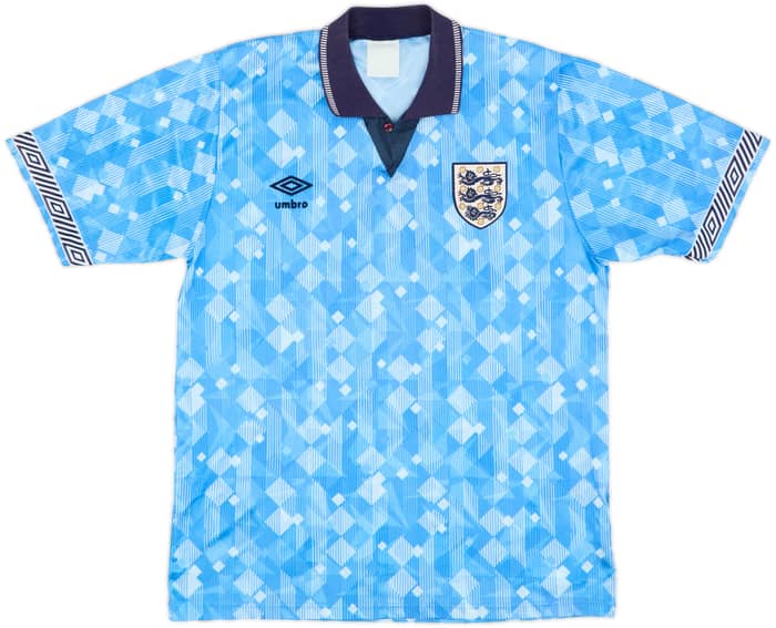 1990-92 England Third Shirt - 8/10 - (M)