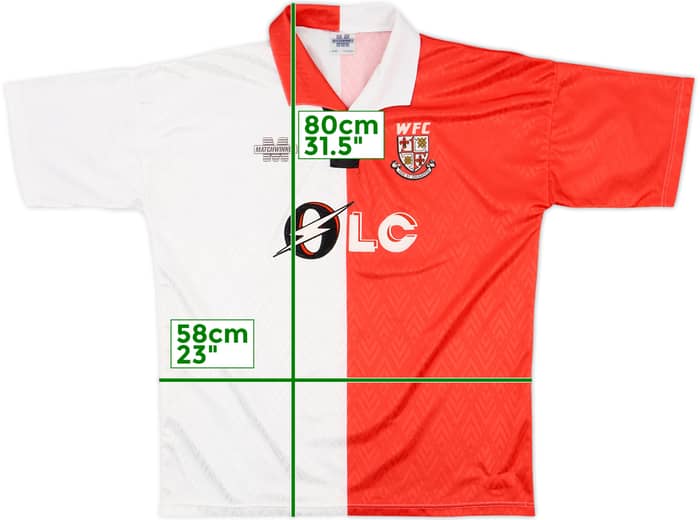 1993-95 Woking Home Shirt - 9/10 - (XL)