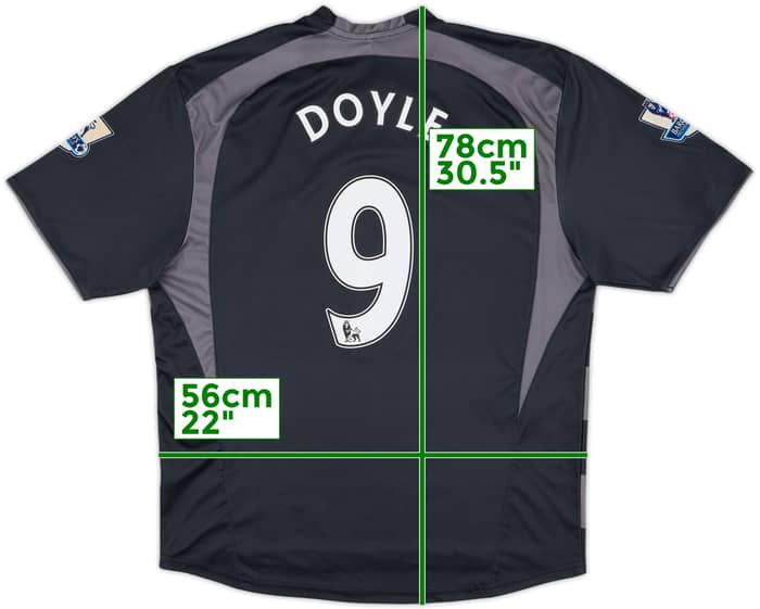 2007-08 Reading Away Shirt Doyle #9 - 8/10 - (L)