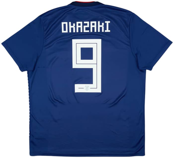 2018-19 Japan Home Shirt Okazaki #9 - 7/10 - (XL)