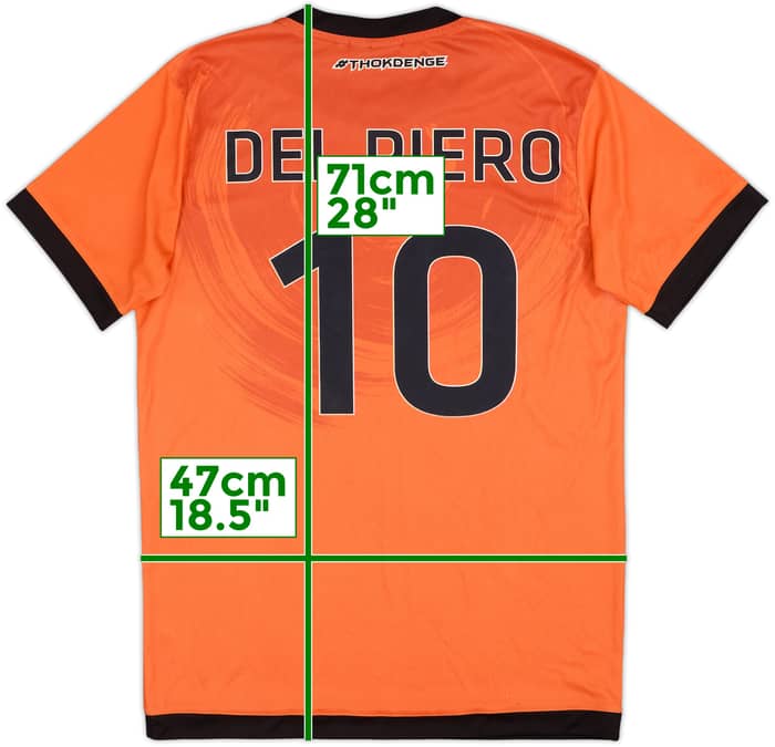 2014-15 Delhi Dynamos Home Shirt Del Piero #10 - 8/10 - (S)