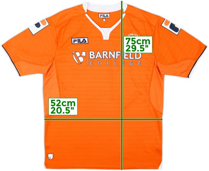 2015-16 Luton Town Player Issue Home/Training Shirt #28 - 10/10 - (L)