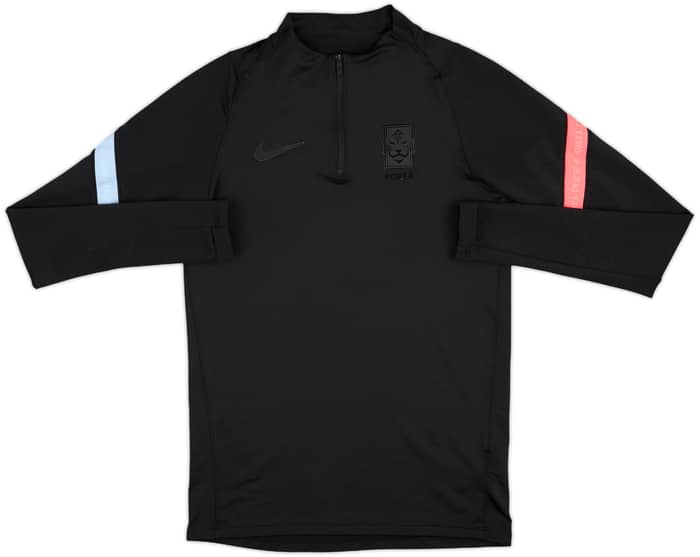 2020-21 South Korea Nike 1/4 Zip Drill Top - 8/10 - (S)