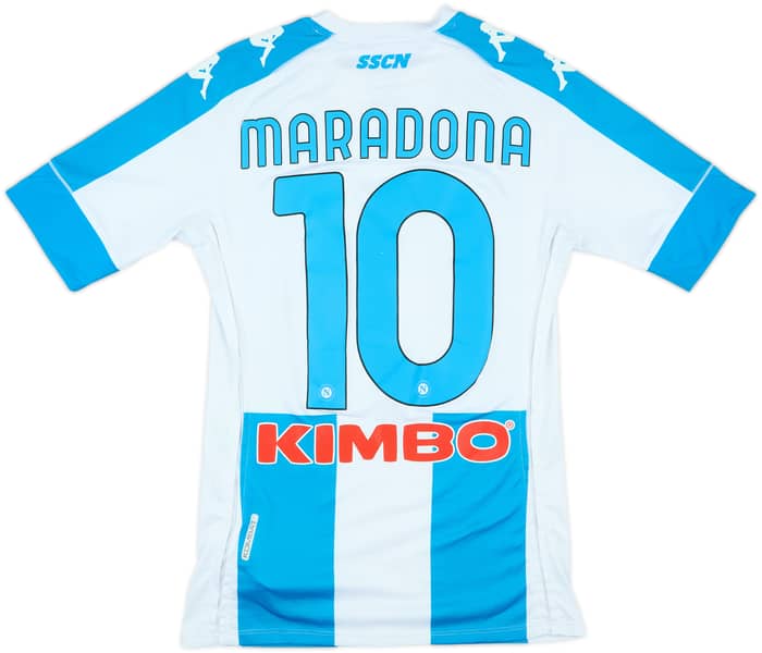 2020-21 Napoli Special Edition Authentic Fourth Shirt Maradona #10 - 8/10 - (S)