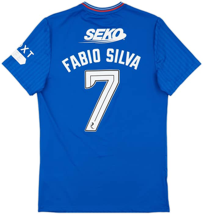 2023-24 Rangers Authentic Home Shirt Fabio Silva #7 - 10/10 - (S)