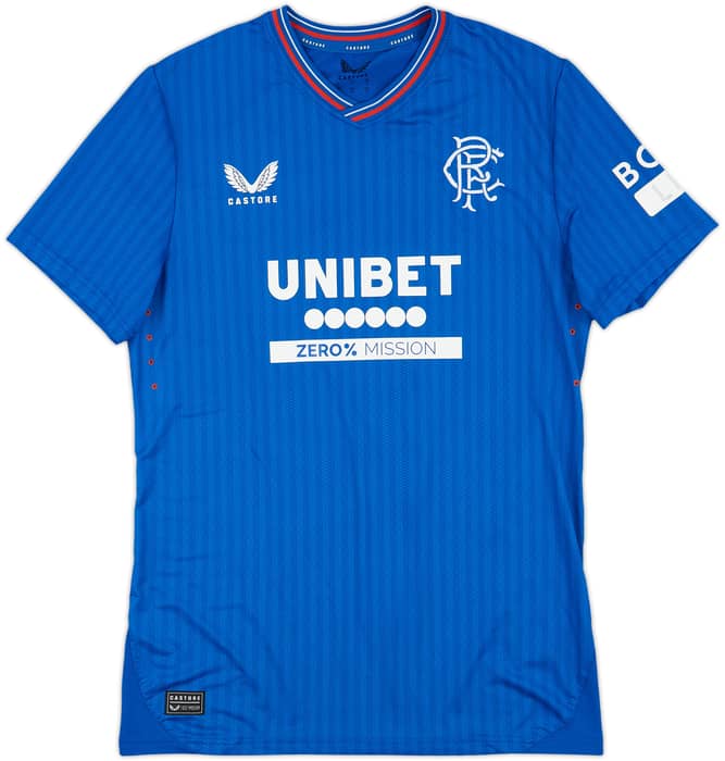 2023-24 Rangers Authentic Home Shirt Fabio Silva #7 - 10/10 - (S)