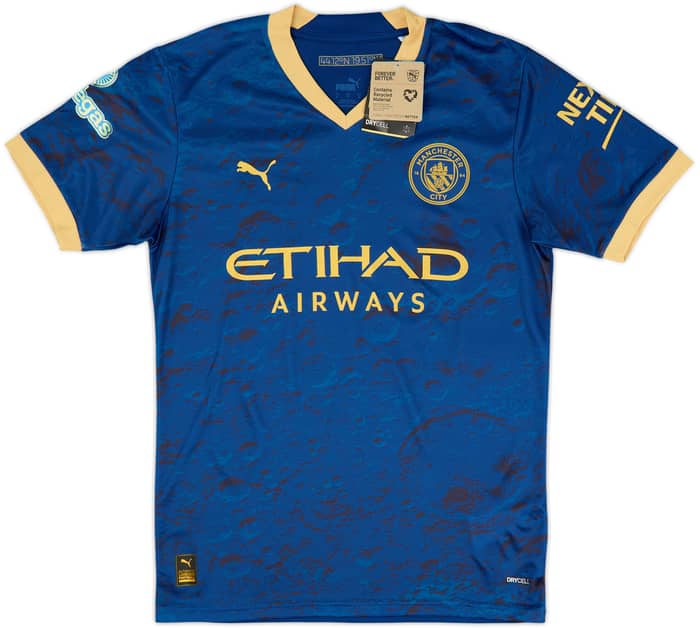 2022-23 Manchester City Puma Chinese New Year Pre-Match Training Shirt (S)