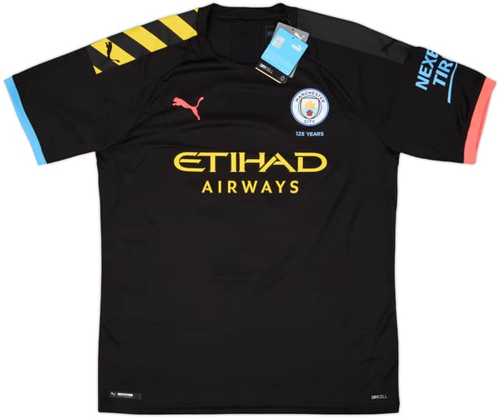 2019-20 Manchester City Away Shirt Kun Aguero #10 (L)