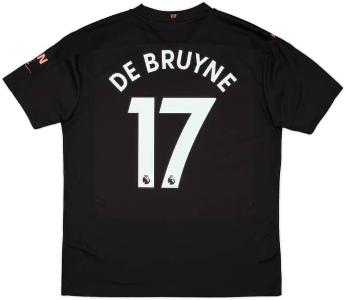 2020-21 Manchester City Away Shirt De Bruyne #17 (L)