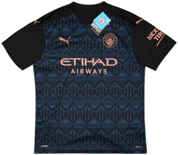 2020-21 Manchester City Away Shirt De Bruyne #17 (L)