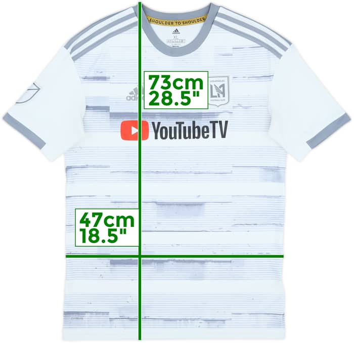 2019 Los Angeles FC Away Shirt - 8/10 - (XL.Boys)