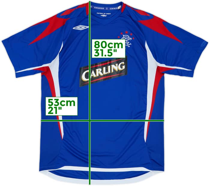 2007-08 Rangers Umbro Training Shirt - 5/10 - (L)
