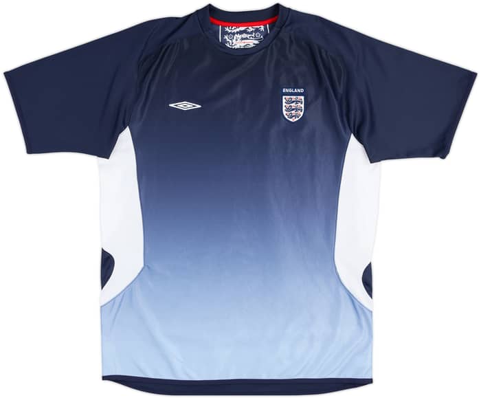 2004-06 England Umbro Training Shirt - 8/10 - (L)