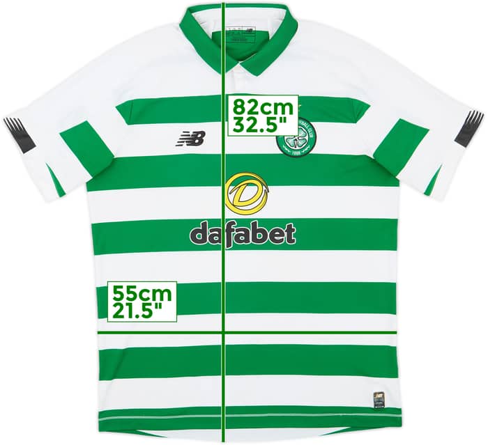 2019-20 Celtic Home Shirt - 7/10 - (XL)