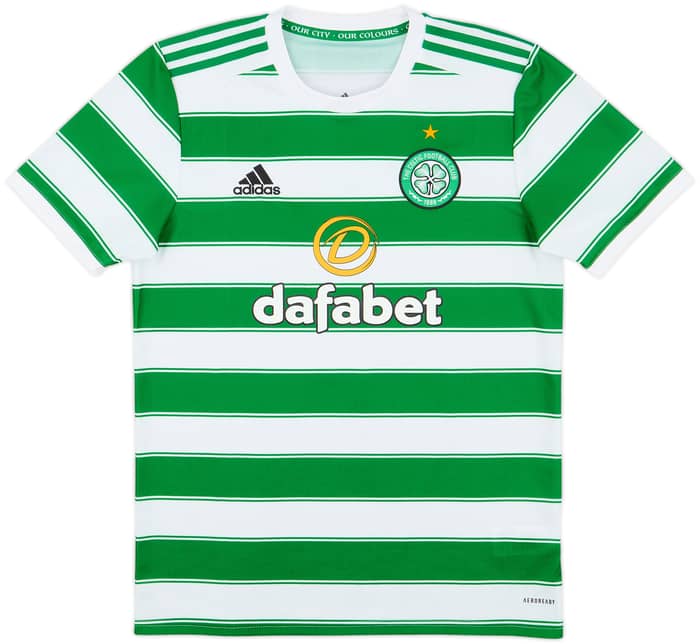 2021-22 Celtic Home Shirt - 10/10 - (M)