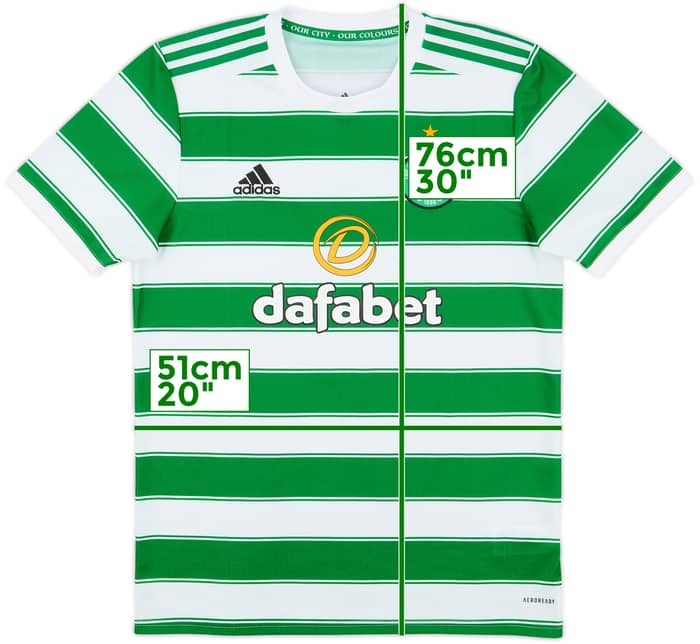 2021-22 Celtic Home Shirt - 10/10 - (M)